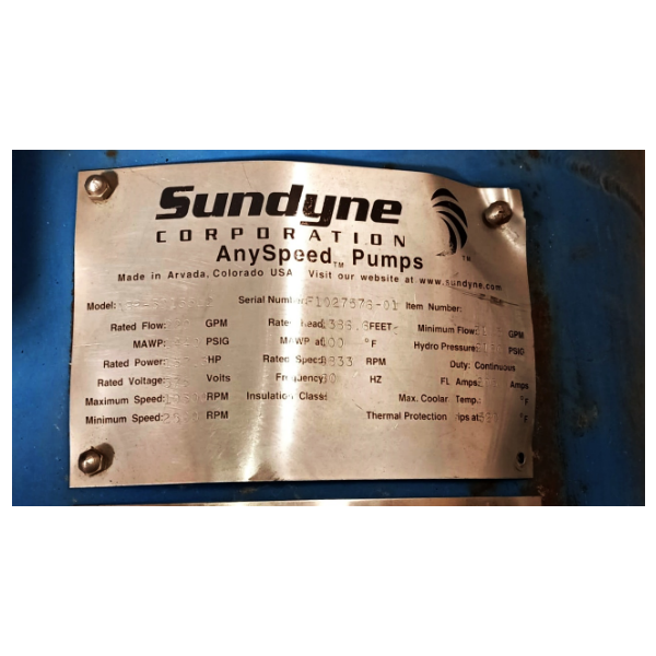 Sundyne ASP-3D135L2