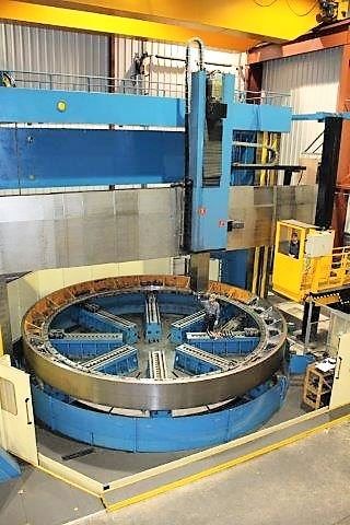 5280 x40/160 CNC Vertical Boring Mill with Live Spindle