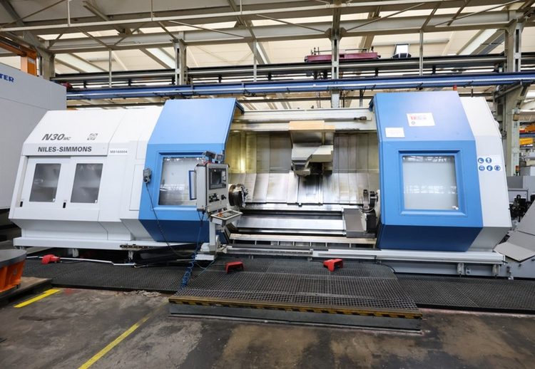 Niles, Simmons Control Siemens Sinumerik 840 D 30 rpm N30 - 3MC-2500 3 Axis