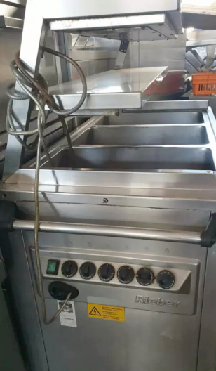 REIBER, Bain Marie on wheels