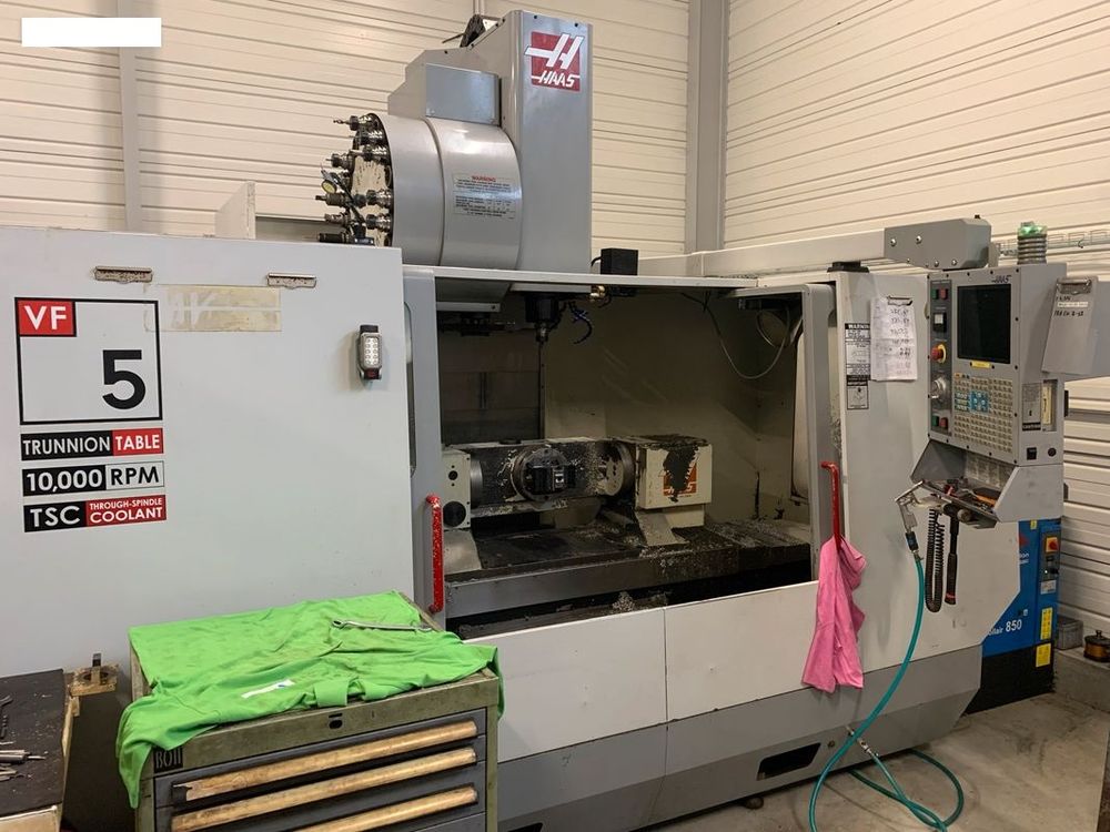 Haas Vf5 5 Axis Haas Vf5 5 Axis