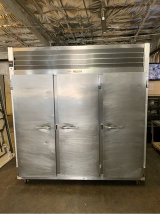 Traulsen Stainless Steel Three Door Refrigerator
