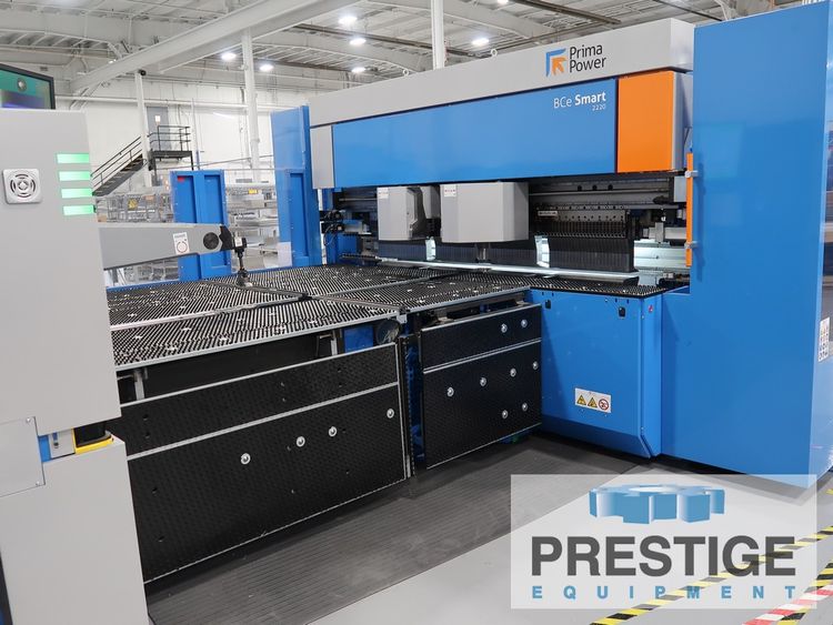 Prima BCe Smart 2220 Prima Power BCe Smart 2220, Semi Automatic, Servo-Electric, 88" Max Bend Length, 118" Max Diagonal, 2019 #43045