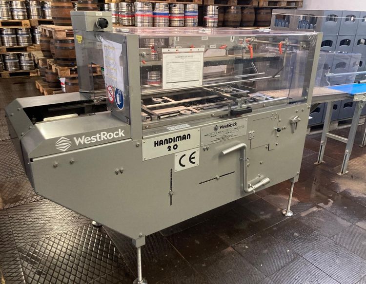 Westrock Handiman 20   Semi-automated multipacking machine