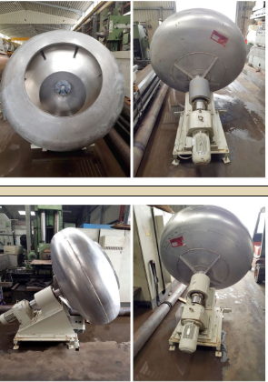 PS Edelstahl 1600 Coating pan for dragees