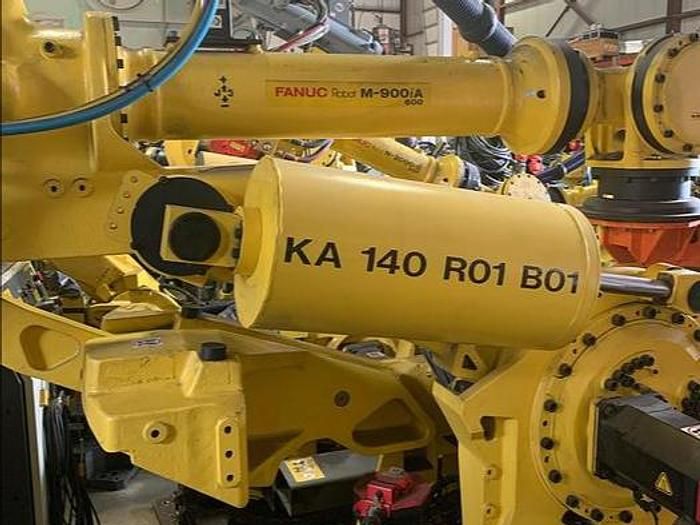 5 Fanuc ROBOT LIQUIDATION SALE M900iA/600 6 Axis 600 kg