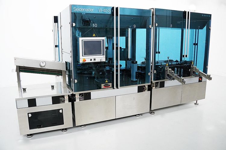 Seidenader VI-40-S Syringe inspection machine