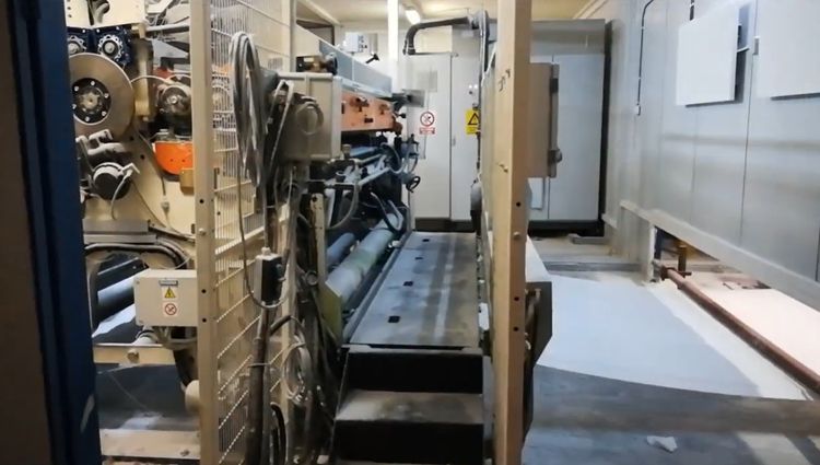 Gambini 2700 mm Tissue rewinder with printer llttle used