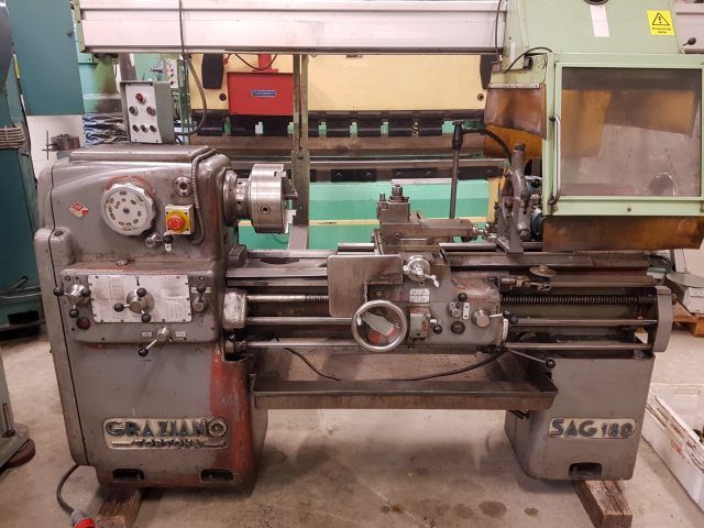 Graziano Engine Lathe 1500 rpm SAG 180