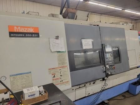 Mazak Mazatrol Fusion 640T 3500 RPM Integrex 300SY 3 Axis