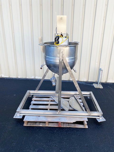 Lee 30 Gallon Scrape Surface Jacketed Kettle