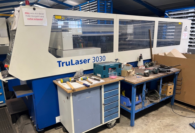 Trumpf TruLaser 3030 CNC control FANUC C6000E