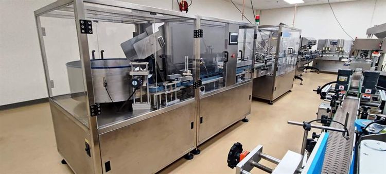 AIPACK  PHARMA 60-80BPM COMPLETE  BOTTLING LINE