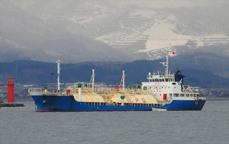 Mukaishima Zoki LPG TANKER ABT 1,289DWT