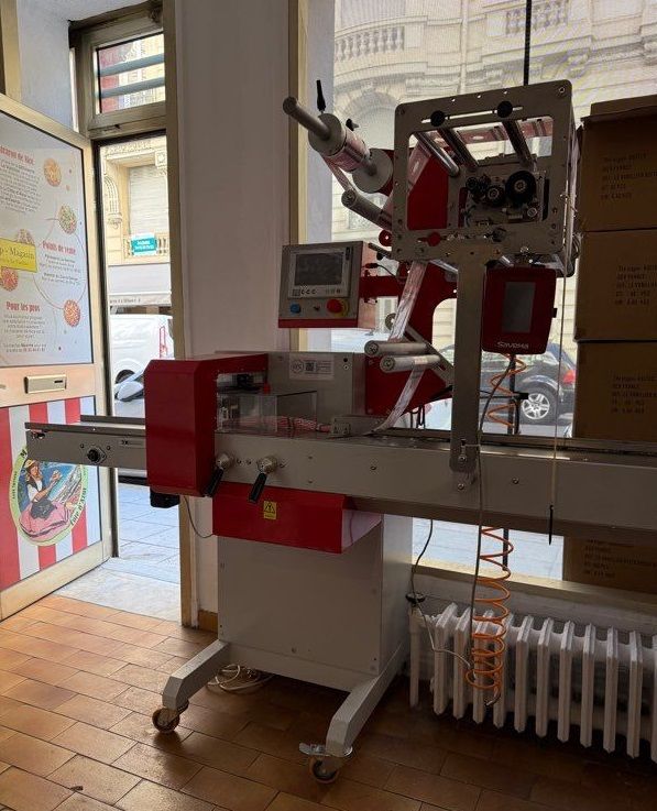 DM PACKAGING MINIFLOW400 Flowpack / horizontal bagger