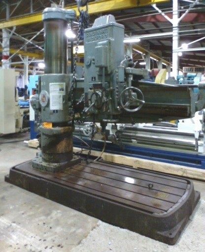 Cincinnati CINCINNATI BICKFORD RADIAL DRILL Super Service 1700 RPM