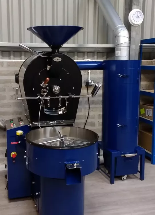 Besca 5kg in cobalt blue Coffee Roaster