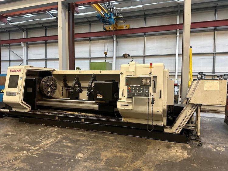 Tuscan Fanuc Oi-TC Control Variable Speed LC38 x 3000mm 2 Axis