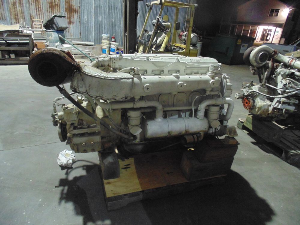 short marine engine