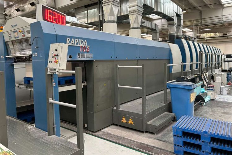 KBA RAPIDA 106-7+LTTL FAPC CX ALV3 HYBRID 750x1060 mm