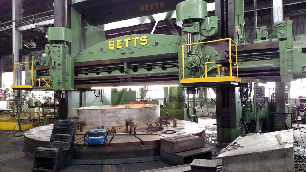 Betts 288" Vertical Boring Mill
