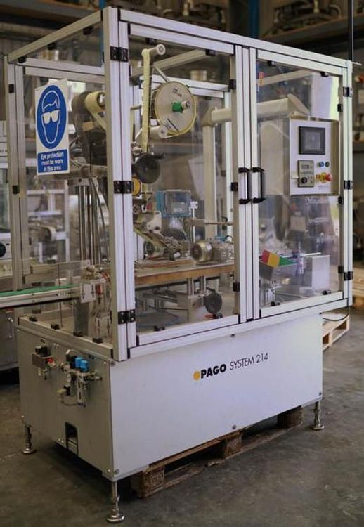 Pago 214, Top Labelling Machine
