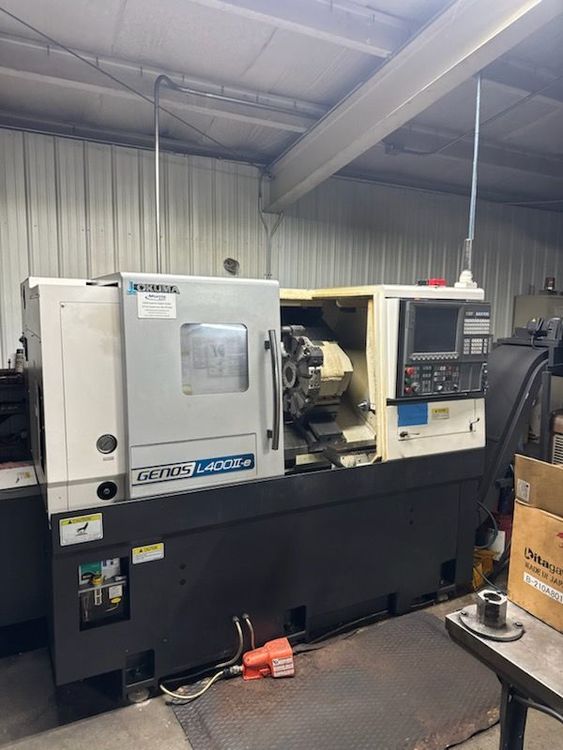 Okuma OSP CNC Control 3,000 RPM L-400II-E CNC Lathe 2 Axis