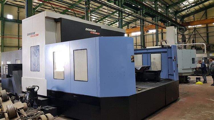 Doosan HM 1250 CNC HORIZONTAL MACHINING CENTER 4 Axis