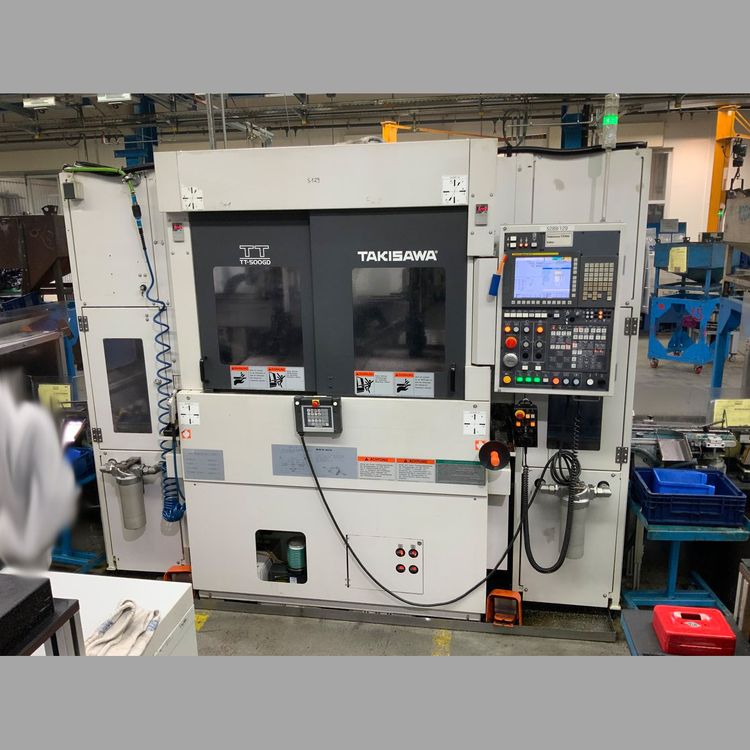 Takisawa CNC CONTROL 8000 1/min TT 500 GD 2 Axis