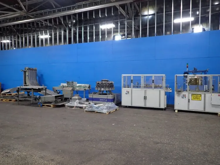 MASIPACK / BIVANS MXCP-16 / CONVEY-O-MAT / TOP CLOSER   System includes 22 pieces