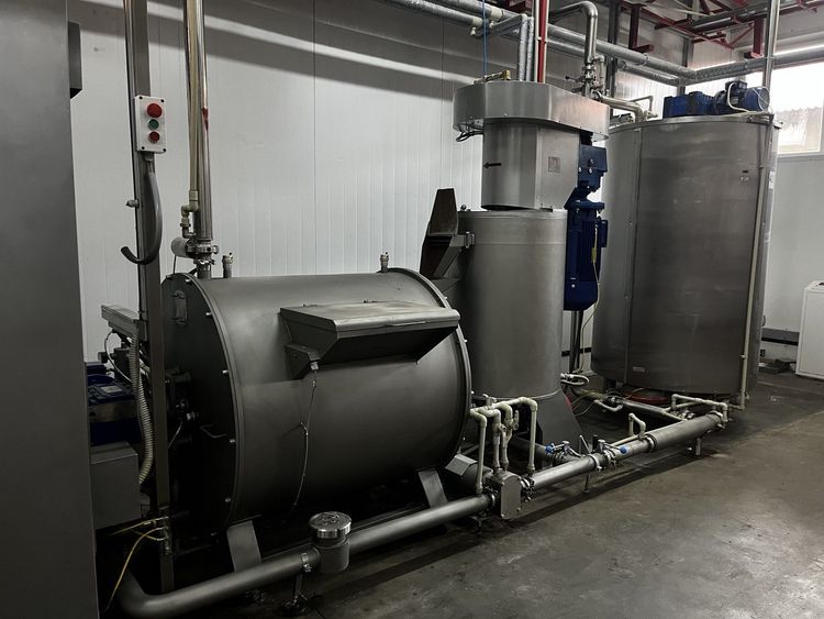Automatic System for the Production of Glaze, Chocolate Glaze, and Fillings