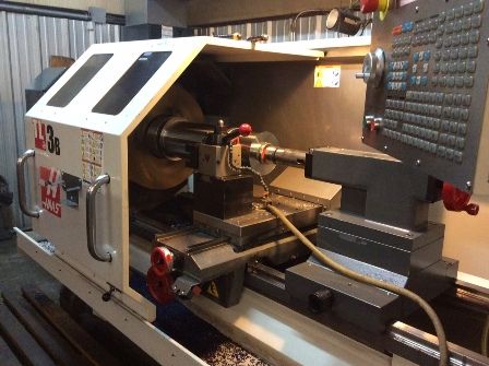 Haas CNC Control Variable TL3 CNC Lathe 2 Axis