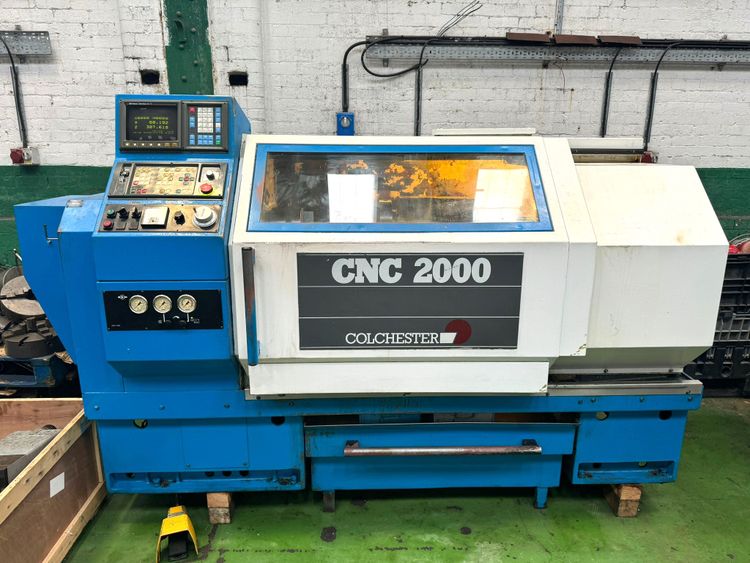 Colchester Fanuc O-T Control. 2750 rpm 2000 2 Axis