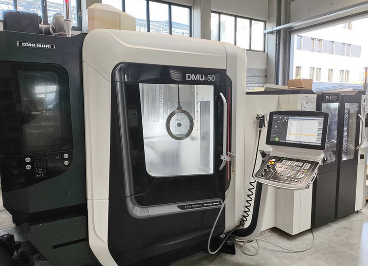 DMG Siemens 840D sl Operate CELOS 20,000 rpm DMU 50 3rd with PH 150 5 Axis