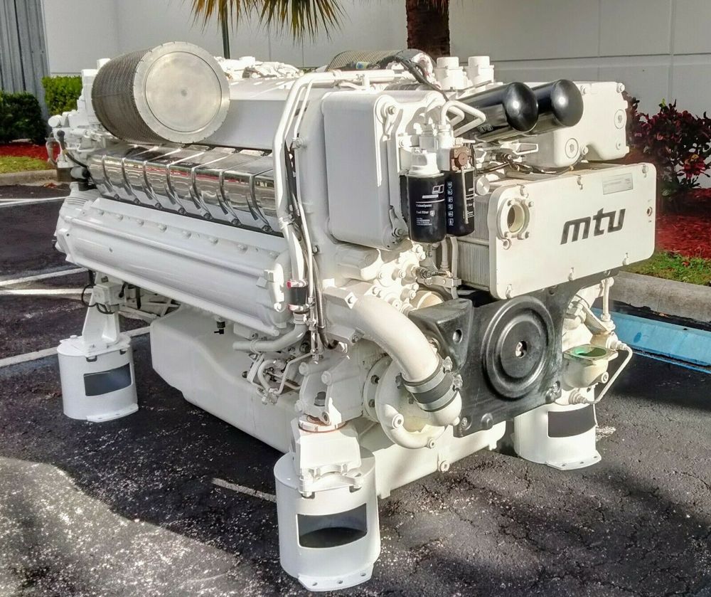 MTU 16v2000 CR Marine Diesel Engine