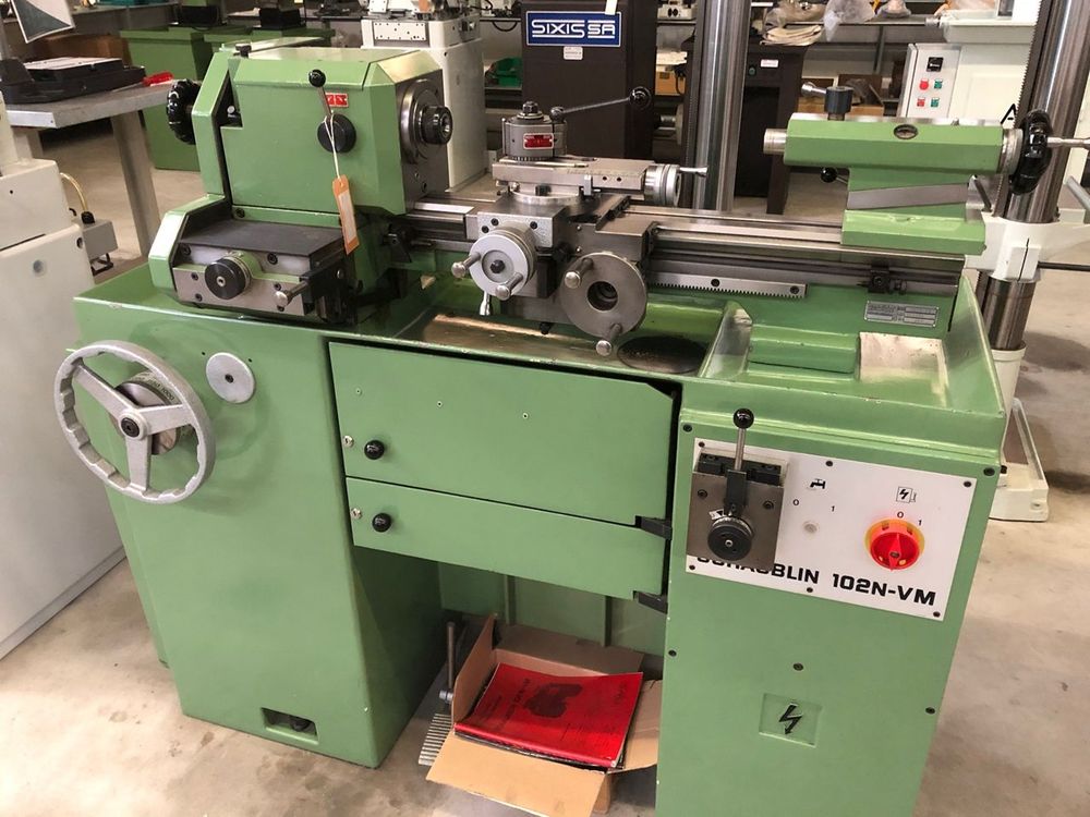 Schaublin LEADSCREW LATHE Variable 102N-VM W-20