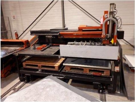 Amada MP 1012 NF/NFA sheet metal size	1040x1280 mm