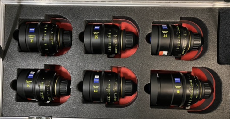 ZEISS Supreme Prime Radiance Diamond (11) Lens Set