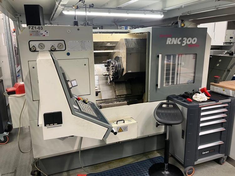 Monforts Fanuc Series 18i-TB 5000 rpm RNC 300 MultiTurn 2 Axis