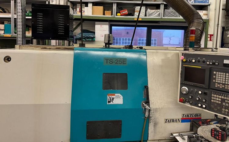 Takisawa FANUC 21i 3,500 rpm TS 25E 2 Axis