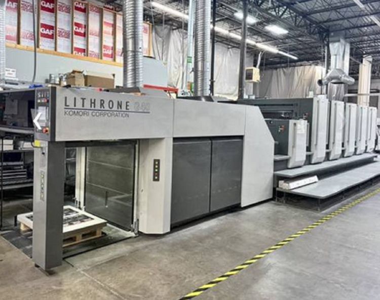 Komori GL 540 CX HUV 5 104 x 75 cm