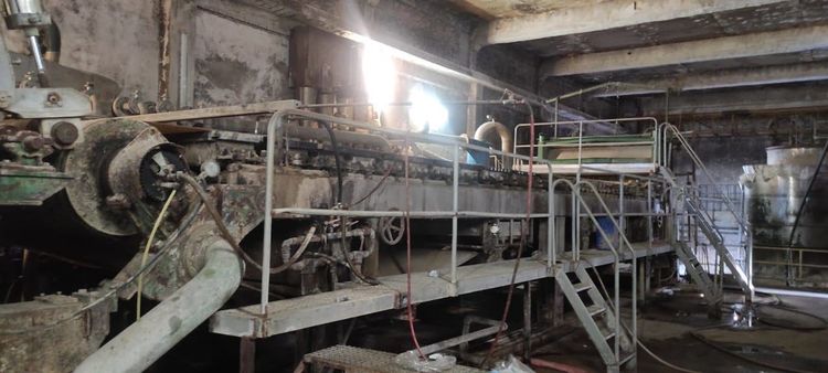 Celli Single -layer Fluting Paper Machine 2340 mm trim 90-180 gsm 65 TPD