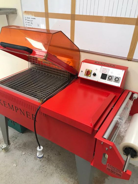 Kempner L-Sealer and Shrink wrapper