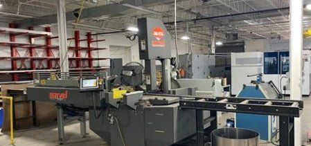 Marvel 380A-PC-60 Vertical Bandsaw SemiAutomatic