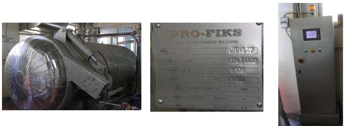 Others YARN Conditioning and Autoclave  750 Kg