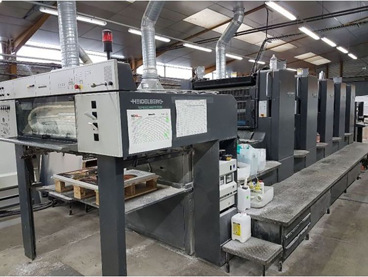 Heidelberg SM CD 102/5 72x102