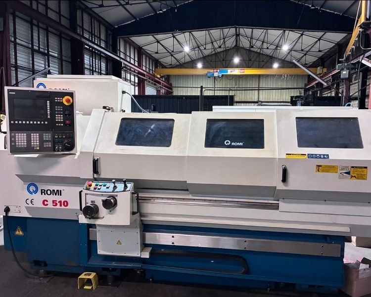 Romi Siemens 802D Control 3000 rpm C510 CNC Lathe 2 Axis