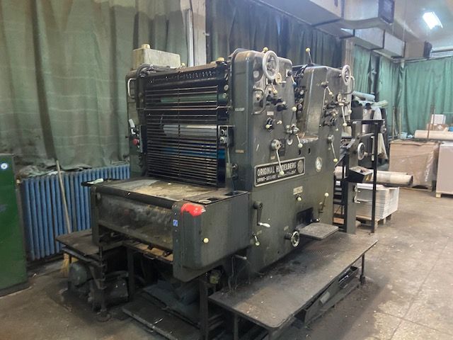 Heidelberg SORMZ + SBG 52 x 72 cm