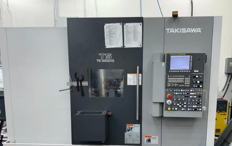 Takisawa Fanuc 32i-Model B CNC 5,000 rpm TS-3000YS 6 Axis