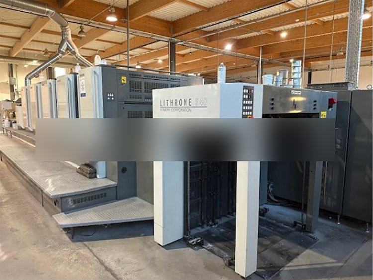 Komori Lithrone S-540 H C 102 x 72 cm